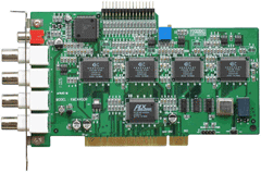 4 channel 4 chip BT878 card for Linux and Zoneminder